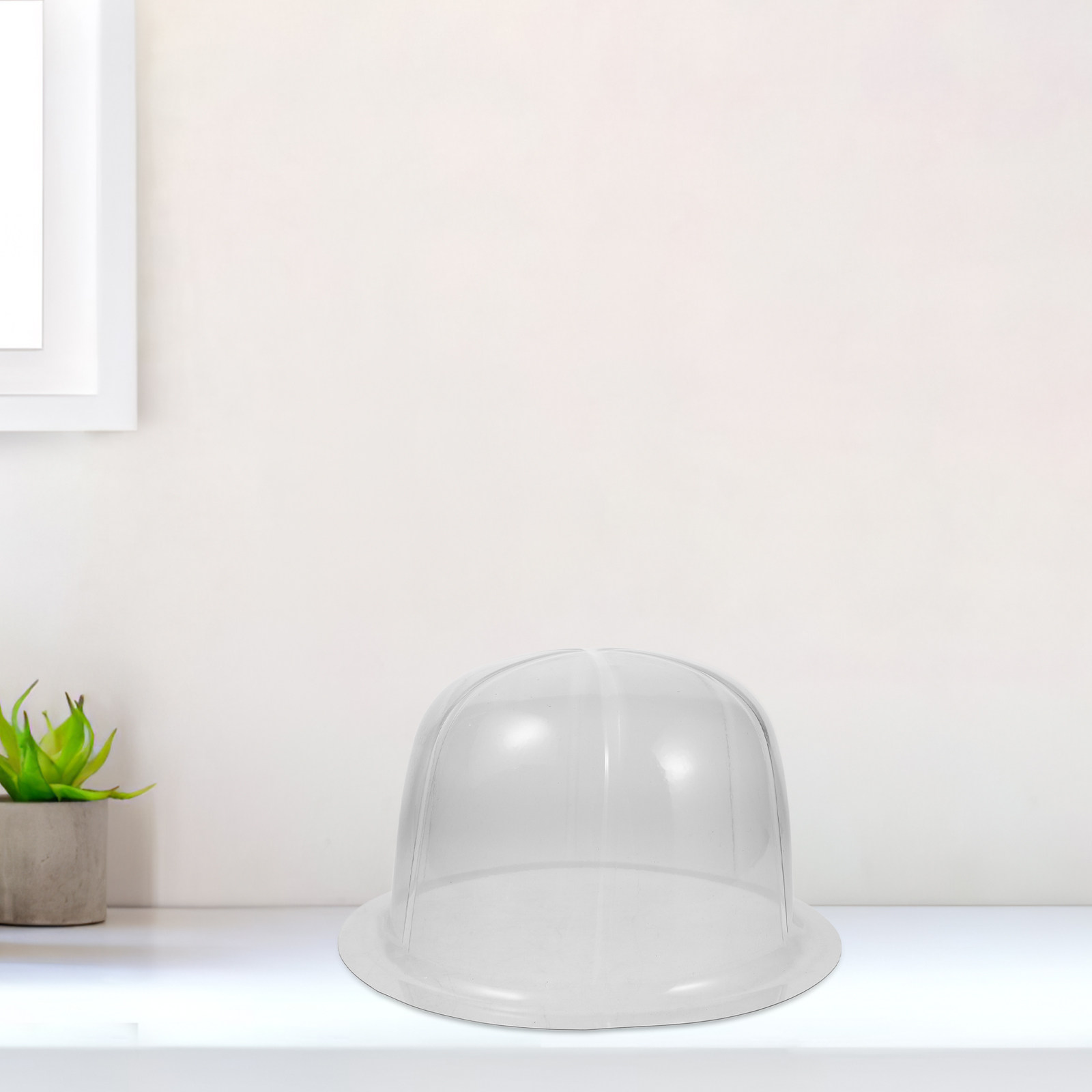 10 Buah Penyangga Topi Bentuk  - Plastic Dome Clear ulasan dan harga