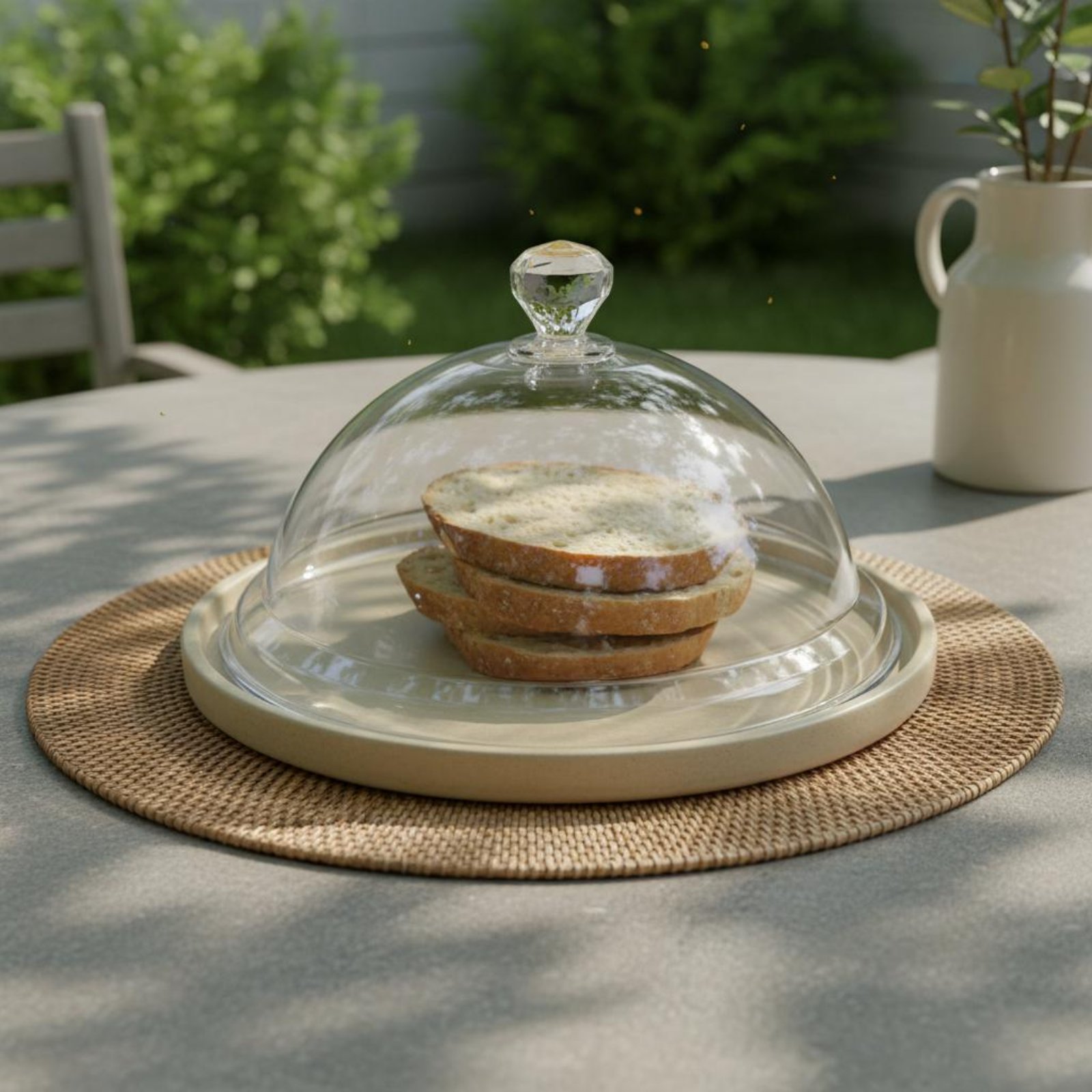 Penutup Kue Anti Debu Transpar - Plastic Dome Clear ulasan dan harga
