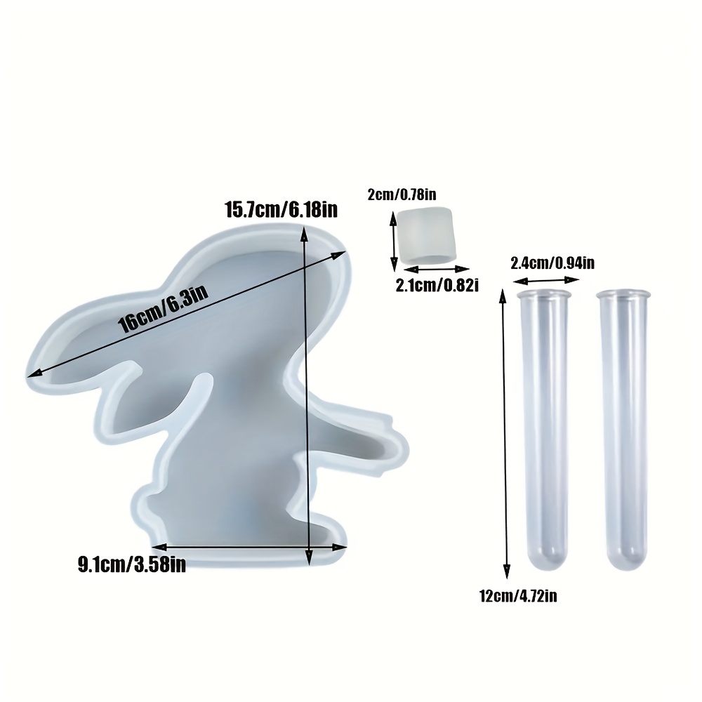 4pcs/set Cetakan Vas Silikon K - Propagation Station Vase ulasan dan harga