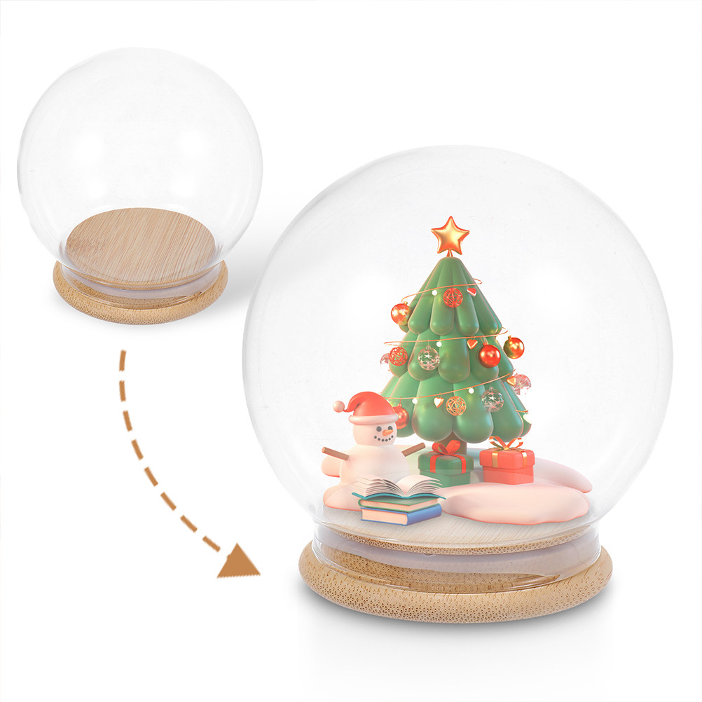 Kubah Kaca Transparan Anti Deb - Plastic Dome Clear ulasan dan harga