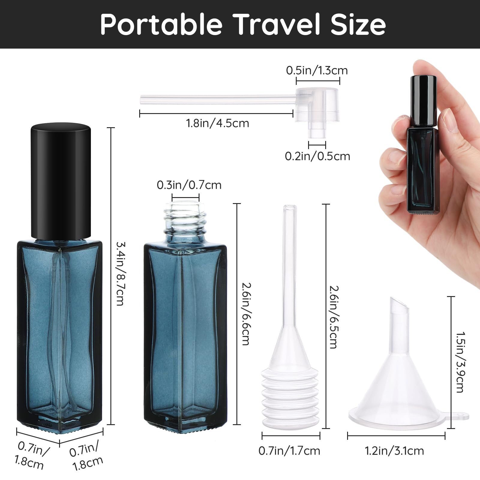 10 Buah Botol Parfum Semprot B - Misting Bottle Fine ulasan dan harga