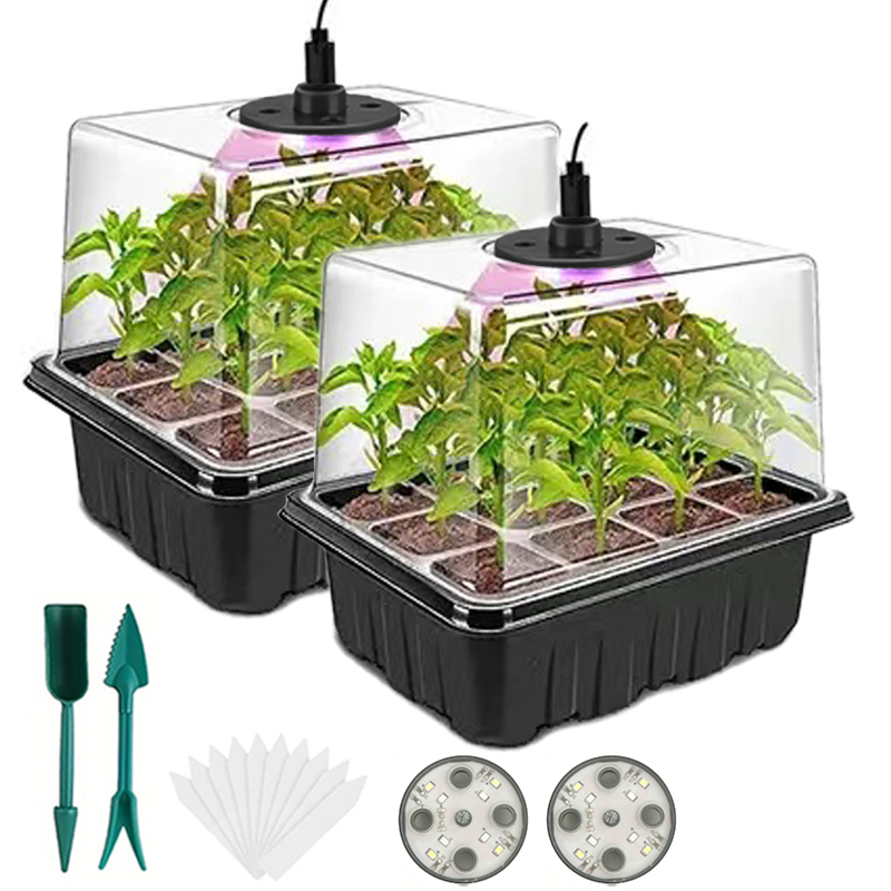 Baki starter benih dengan lamp - Humidity Dome Kit ulasan dan harga