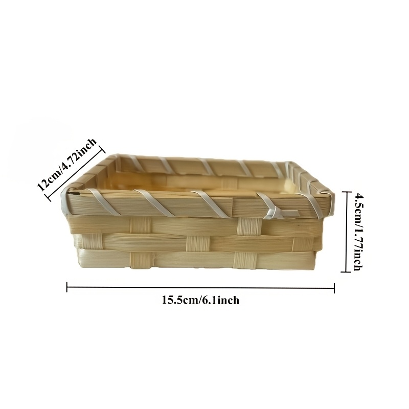 Keranjang Serbet Bambu Anyaman - Agar Tissue Culture ulasan dan harga