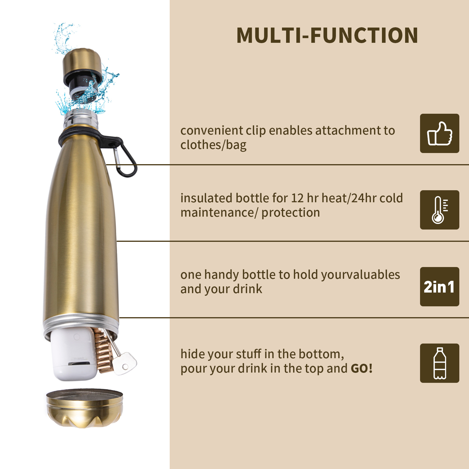 Pengalihan Botol Air Dapat Tum - Misting Bottle Fine ulasan dan harga