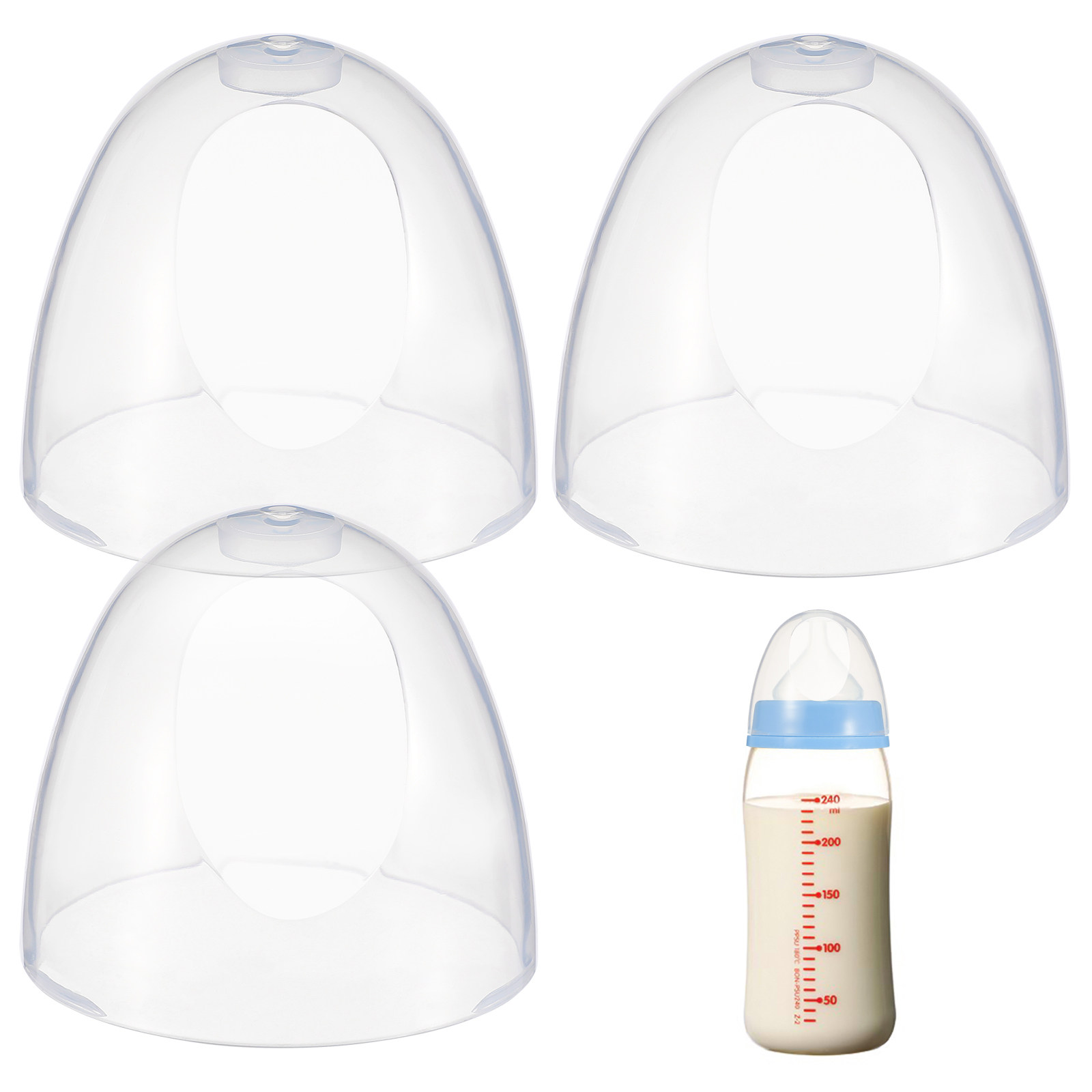 Tutup Botol Bayi Plastik Pengg - Plastic Dome Clear ulasan dan harga